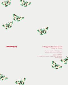 Madhappy Tokyoが1周年イベントを10月30日から開催へ