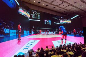 URALAAが光回線のみによる8Kライブ観戦体験会を開催、姫路の試合を上映