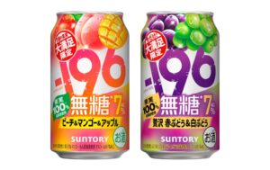 サントリーが－１９６無糖の期間限定２種を１２月２２日に全国発売へ