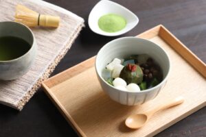 船橋屋シャポー船橋店、11周年記念で抹茶づくしあんみつを10月30日より限定販売へ