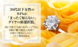 ラボグロウンダイヤモンドを9割以上が知らず NEXERとVORONOIが調査