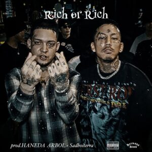 ラッパーARBOLとSadboiterraが新曲Rich or Rich配信へ