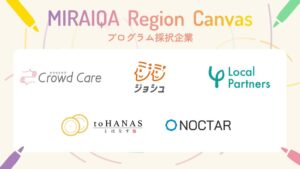 Nissay MIRAIQAとeiicon、地域課題解決の共創で5社を採択