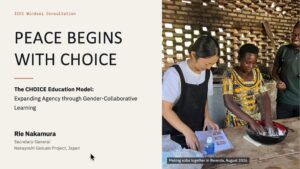 平和は「守る」だけでは生まれない――なかよし学園・中村里英、英国Windsor城で「CHOICE Education Model」を国際発表