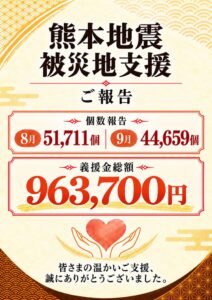 東筑軒、令和8年熊本地震の被災地支援で義援金963,700円を熊本県へ贈呈へ