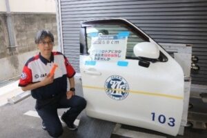 JAF福岡支部、福岡市防災フェアで冠水時の水圧体験ブースを10月31日出展へ