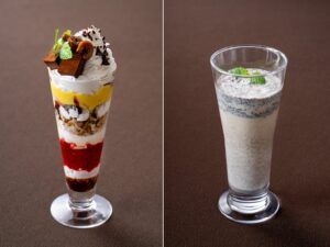 ホテル日航大阪、秋冬の新作パフェとスムージーを11月1日から期間限定提供へ