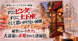 舞台 縦型ショートカフェが2026年12月に浅草九劇で上演へ
