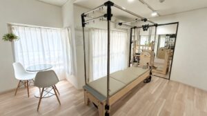 兵庫県西宮市に24時間利用できる時間貸しマシンピラティススタジオ ene fit pilates