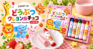 Cake.jpがクレヨン型の乳不使用チョコを2026年10月28日に発売へ