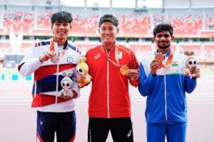 アジアパラ陸上で近藤元選手が走り幅跳び金メダル 大会新記録で2連覇を達成