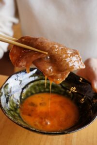 鎌倉の和牛店Sasho、松茸と神戸牛・葉山牛の食べ比べコースを提供開始