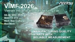 アンリツ、ベトナムで開催のVIMF 2026に出展へ　AI活用測定などを紹介