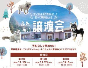 ペッツファーストホールディングス株式会社、日光で犬猫の譲渡会を開催へ
