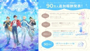 ディズニー スパークリンク・スターズ事前登録者数が80万人達成 追加報酬も決定