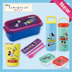スケーター、ミッキー＆フレンズデザインのランチ用品など6種を10/29発売へ