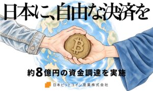 日本ビットコイン産業、ビットコイン現物出資で約8億円調達へ