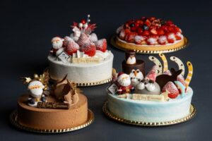 ANAクラウンプラザホテル福岡、2026クリスマスケーキの予約を受付 復刻商品も