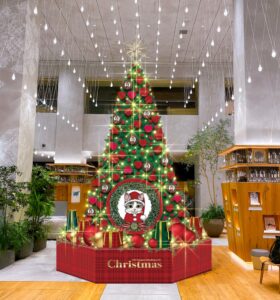 玉川高島屋S.C.でクリスマス企画展開へ　ヒグチユウコ氏のツリーなど登場