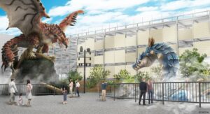 三井アウトレットパーク 福岡マリノアにモンスターハンターの等身大立像が登場へ