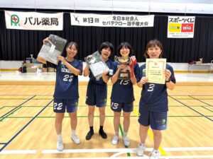 全日本社会人セパタクロー選手権大会でA.S.WAKABA aチームが優勝