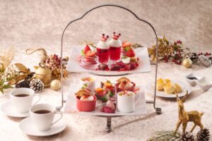 丸ノ内ホテルが赤い果実テーマのクリスマスアフタヌーンティーを12月販売へ