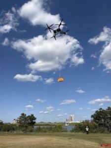 東京アンテナ工事、2.5GHz帯を用いたドローン上空通信の実証実験を実施