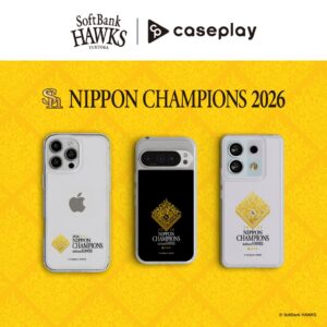 caseplay、ソフトバンクホークス日本一記念スマホケースを期間限定で発売へ