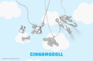 CANAL 4℃がシナモロールのコラボジュエリーを一部店舗などで受注販売へ