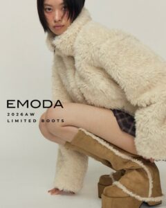 EMODAがLIMITED BOOTSを11月6日より数量限定で発売へ
