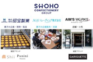 昭宝製菓グループが経営理念とロゴを策定 海外出店や新ブランド開拓を推進へ