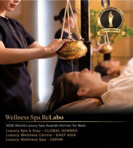 Wellness Spa ReLaboが国際スパ賞で世界部門など3部門を受賞